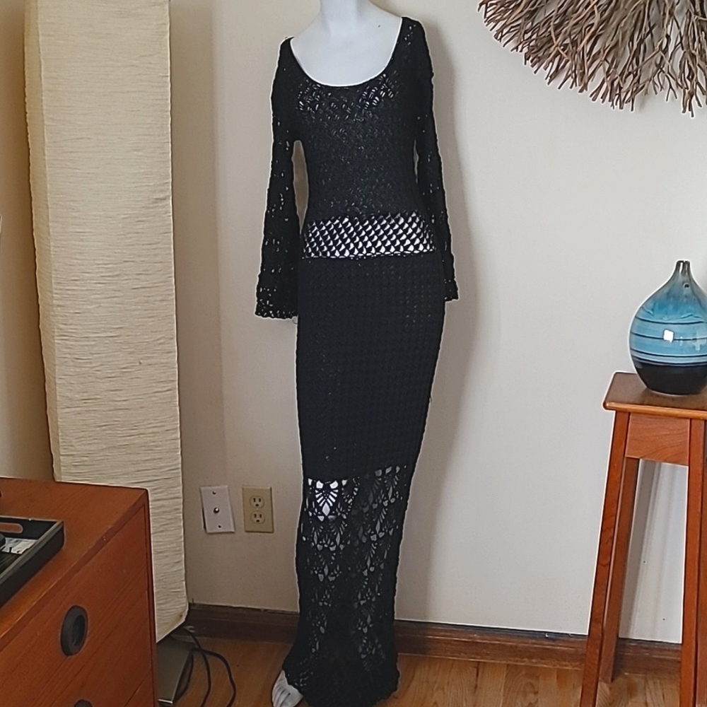 Crochet dress one size fits 4 to 10